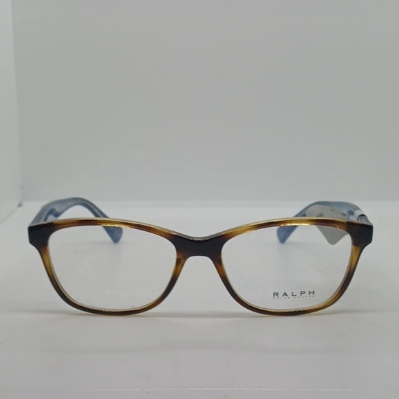 NWT WOMEN'S RALPH LAUREN EYEGLASS FRAMES 7083 TORTOISE BLUE - Picture 2 of 6